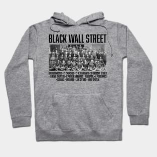 Black Wall Street Facts, Black History Hoodie